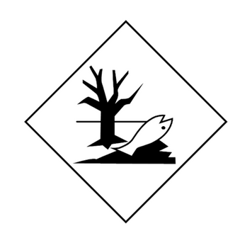 Наклейка "Знак опасности" (опасные вещества) 30х30 (2601721038) 2601721038 фото