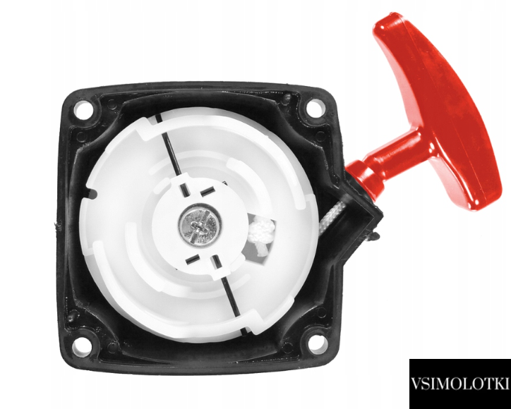 Стартер механічний у зборі для мотокоси solo by AL-KO 126 B, пластик, сталь (419335) 419335 фото