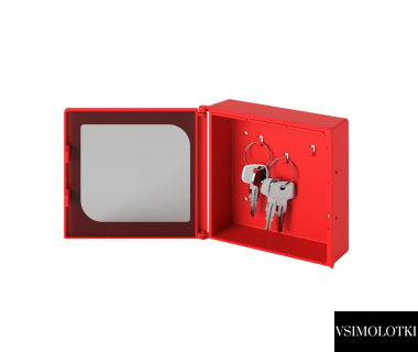 Ключница пожарная со стеклом Daken KIBOX (2500082301) 2500082301 фото