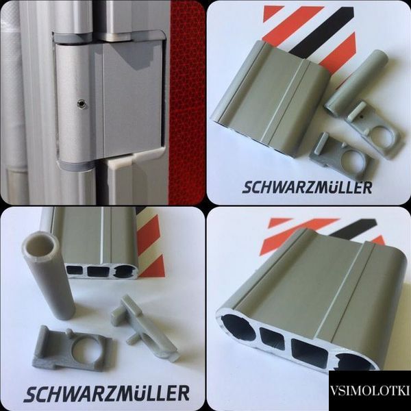 Ремкомплект шарніра задніх воріт Schwarzmuller (1601980397) 1601980397 фото