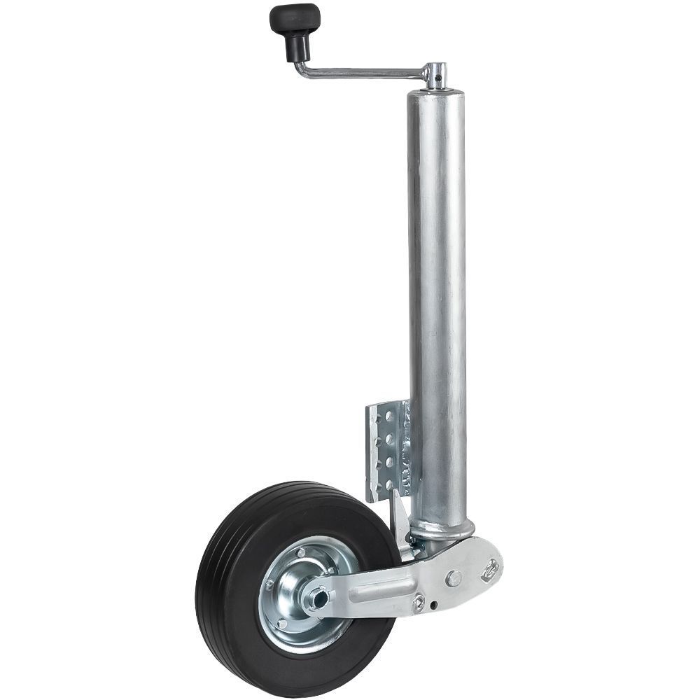 Опорне колесо причепа Knott-Autoflex d60 мм автоматичне довжина 640 мм сталевий диск 250 кг (JD.00.54.010) JD.00.54.010 фото