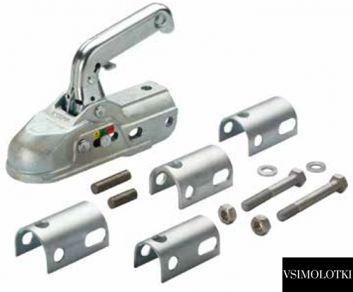 Сцепное устройство Winterhoff WW 30-K+Z круглое дышло 35/40/45/46/50/51 мм 3500 кг (1860801) 1860801 фото