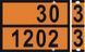 Інформаційна табличка трансформована ADR "Дизель 30-1202/Бензин 33-1203" Bicma (2601391451) 2601391451 фото