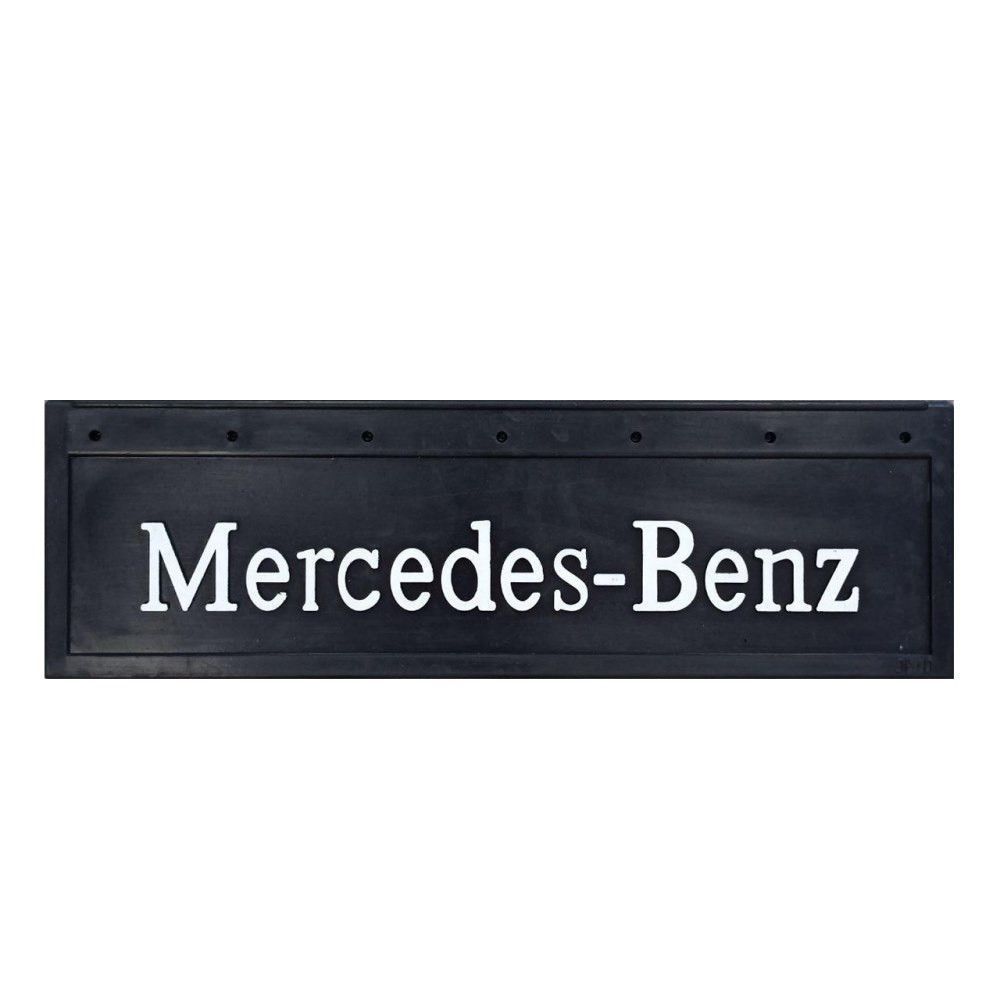 Брызговик Mercedes-Benz (650х220) рельефная надпись (Резина, Турция) (1105850098) 1105850098 фото
