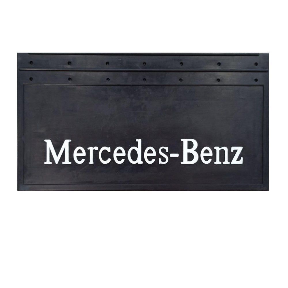 Брызговик Mercedes-Benz (650х350) рельефная надпись (Резина, Турция) (1105850081) 1105850081 фото