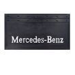 Брызговик Mercedes-Benz (650х350) рельефная надпись (Резина, Турция) (1105850081)