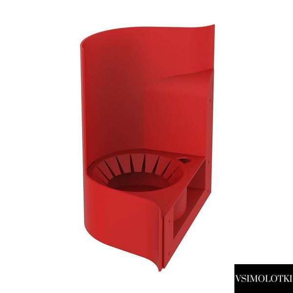 Подставка для огнетушителя Wawe дизайнерская Daken (красная) (Пластик) (2500085210) 2500085210 фото