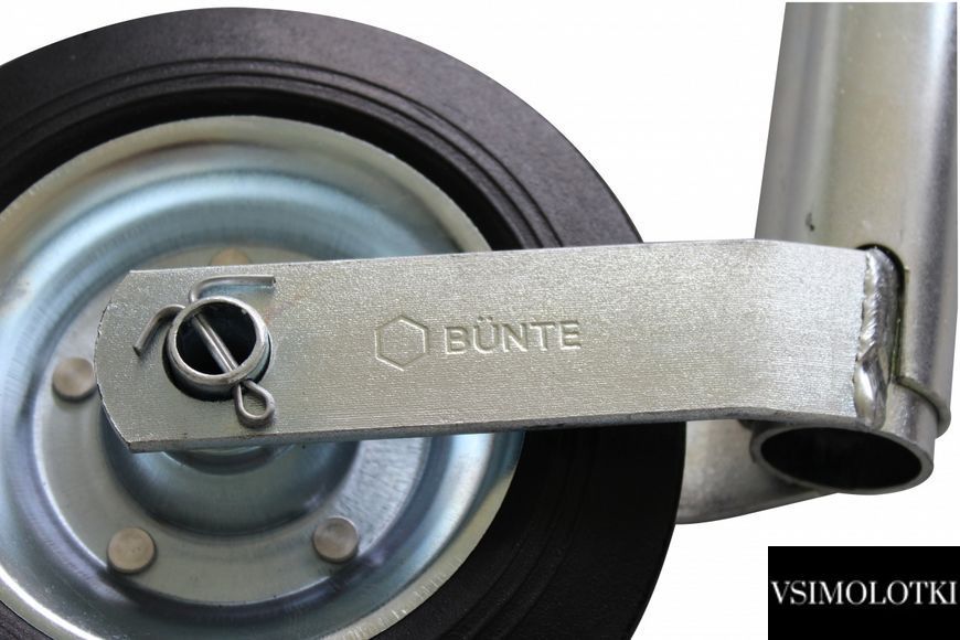 Опорное колесо прицепа Bunte d48 мм длина 643 мм 150 кг (40100) 40100 фото